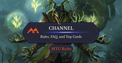 chanel deck of cards|Channel in MTG: Rules, History, and Best Cards .